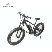 Easy ride with pedal fat tire mountain ebike hunting electric bicycle